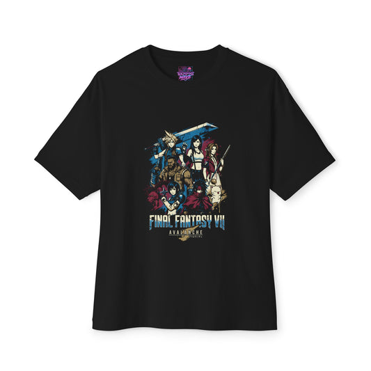 Final Fantasy VII Avalanche Eco Terrorist Rebels Premium Oversized Unisex T-Shirt