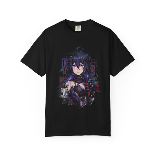 Seele HSR Underworld Fighter Purple Hair Teal Highlights Portrait Premium T-Shirt