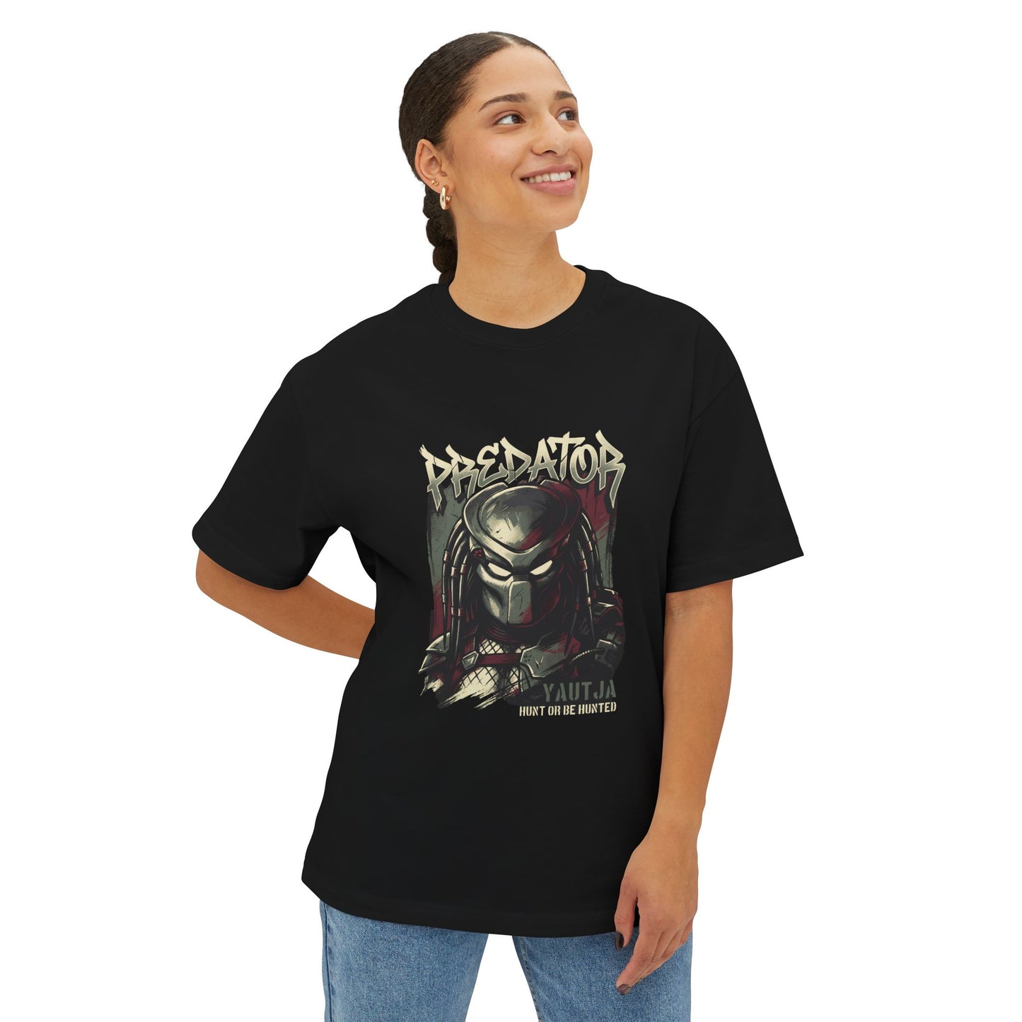 Predator 1987: Yautja Invisible Cloak Icon Premium Oversized Unisex T-Shirt