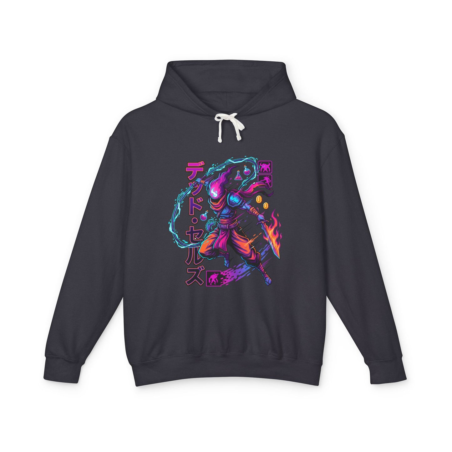 Dead Cells Malaise Island Exploration Retro Indie Design Unisex Premium Hoodie