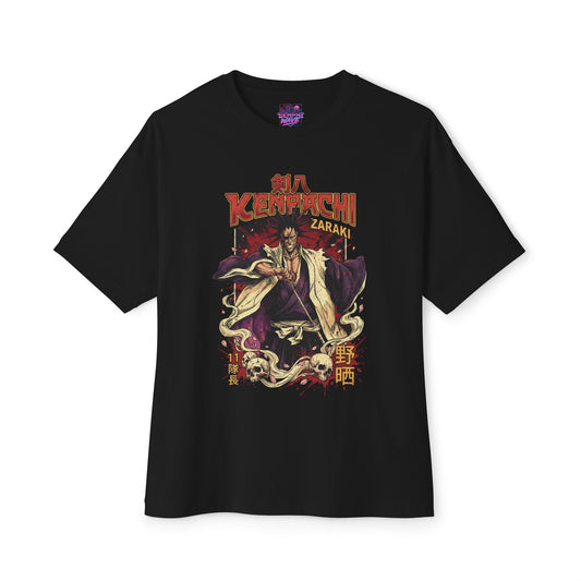 Kenpachi Zaraki Bleach Unshackled Power Portrait Premium Oversized Unisex T-Shirt
