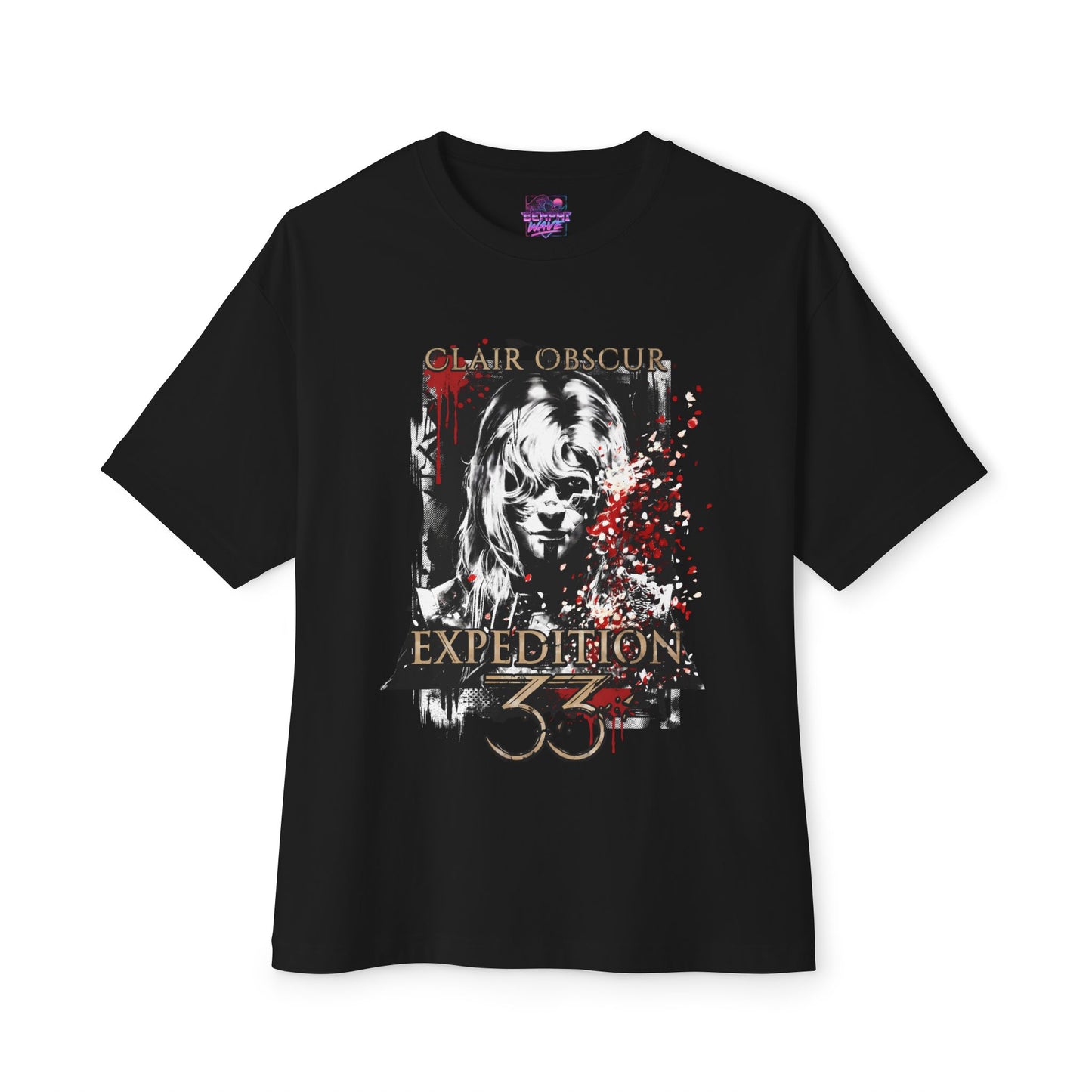 Expedition 33 Clair Obscur: Break the Paintress Curse Premium Oversized Unisex T-Shirt