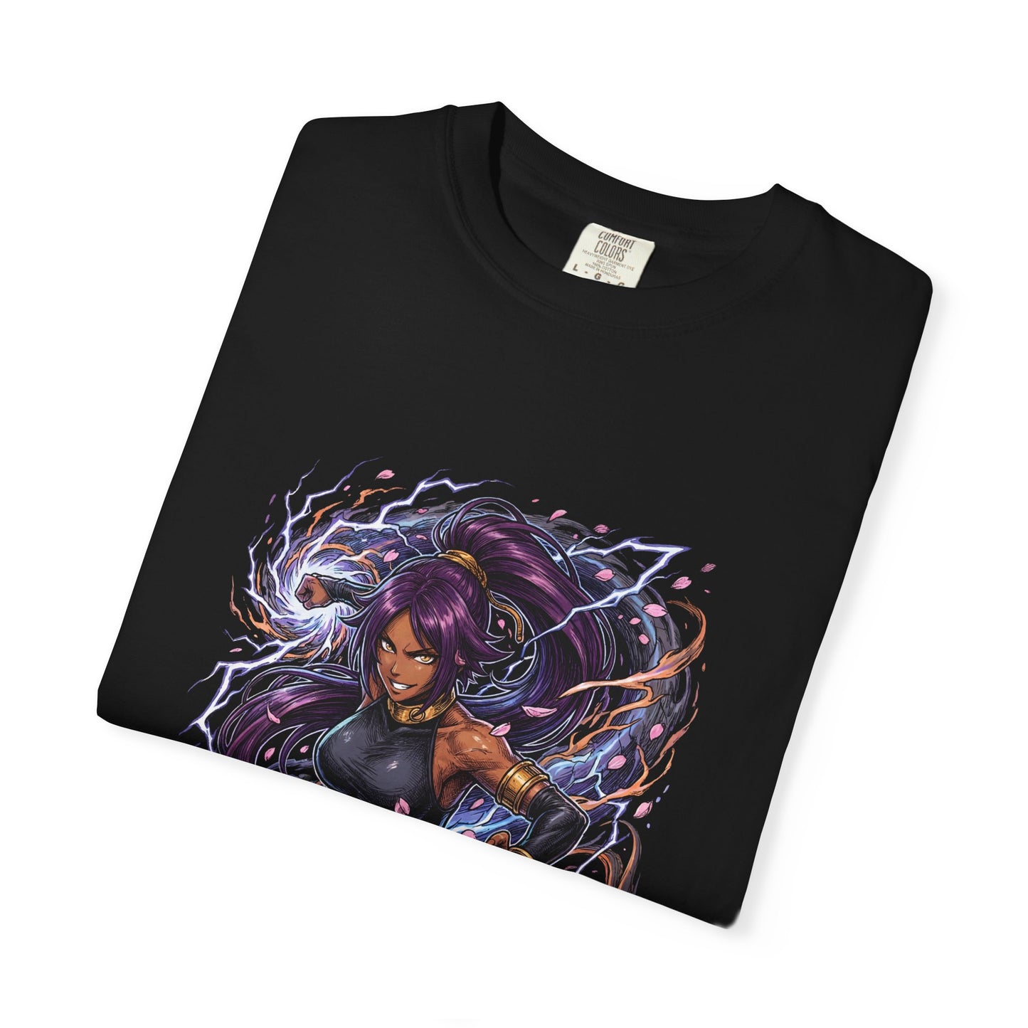 Yoruichi Shihouin Bleach Dark Skin Curvaceous Athlete Icon Portrait Premium T-Shirt