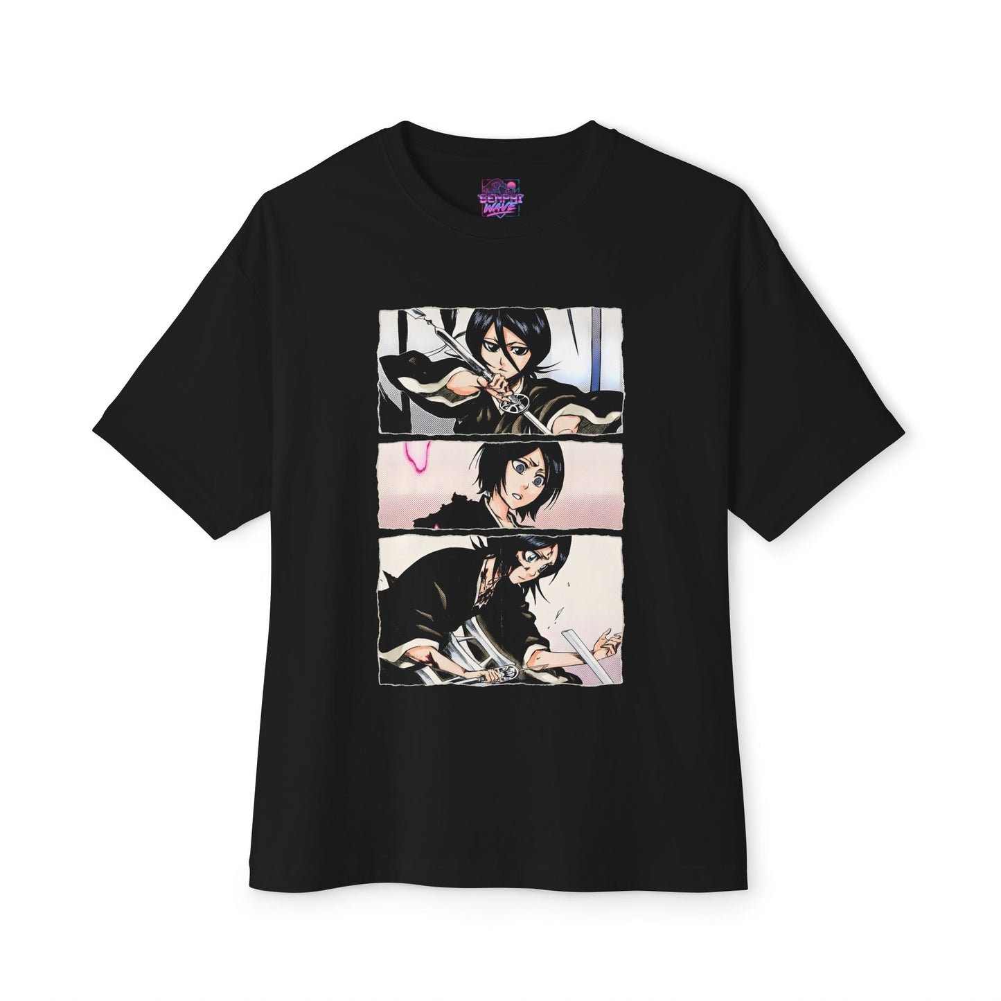 Rukia Kuchiki Bleach Iconic Anime Manga Panel Tee