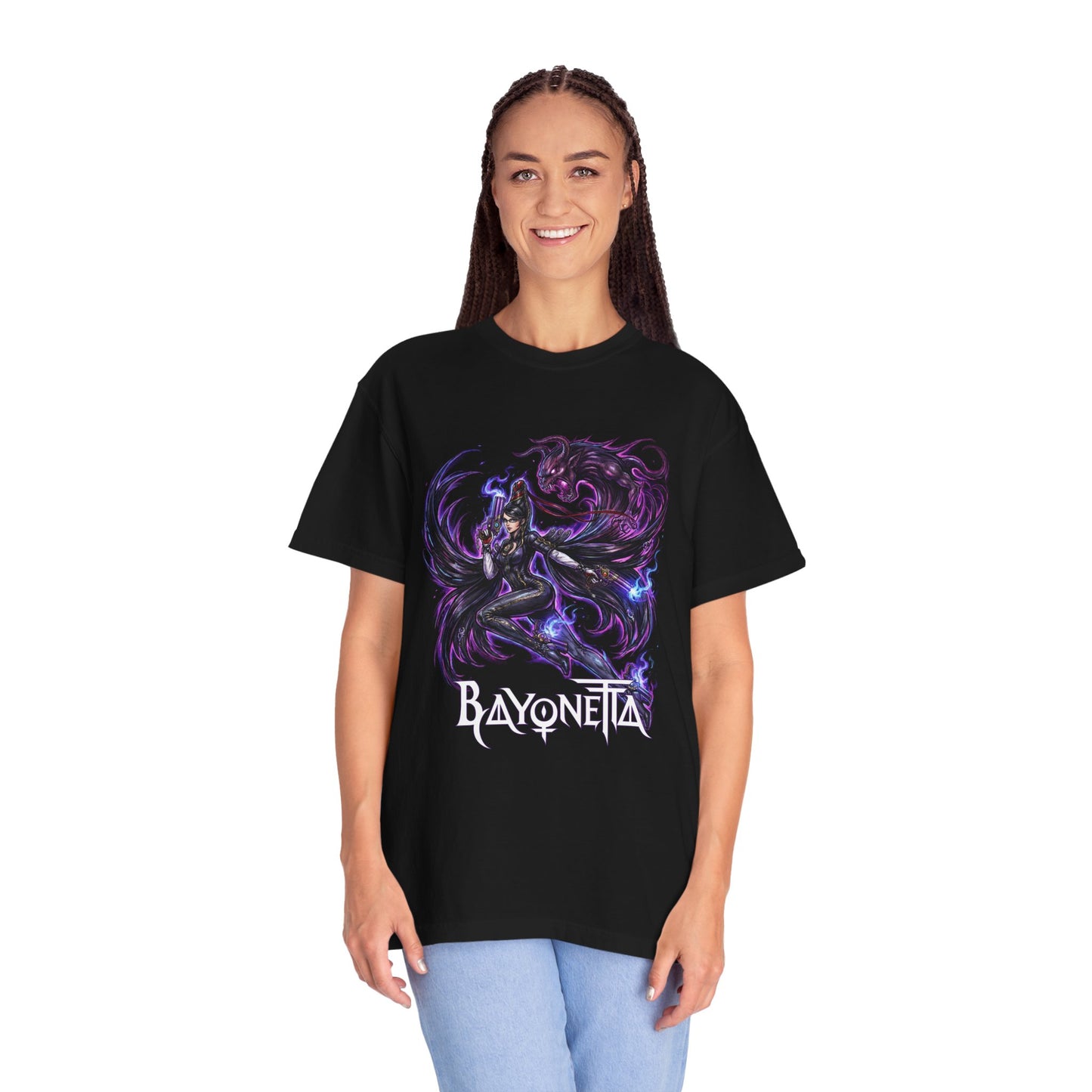 Umbra Witch Bayonetta Beehive Hair Portrait Premium T-Shirt