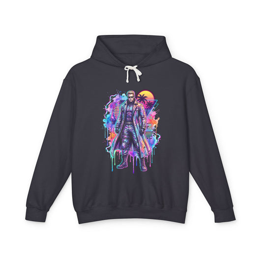 Vaporwave Resident Evil Albert Wesker Sunglasses Red Eyes Superhuman Design Unisex Premium Hoodie