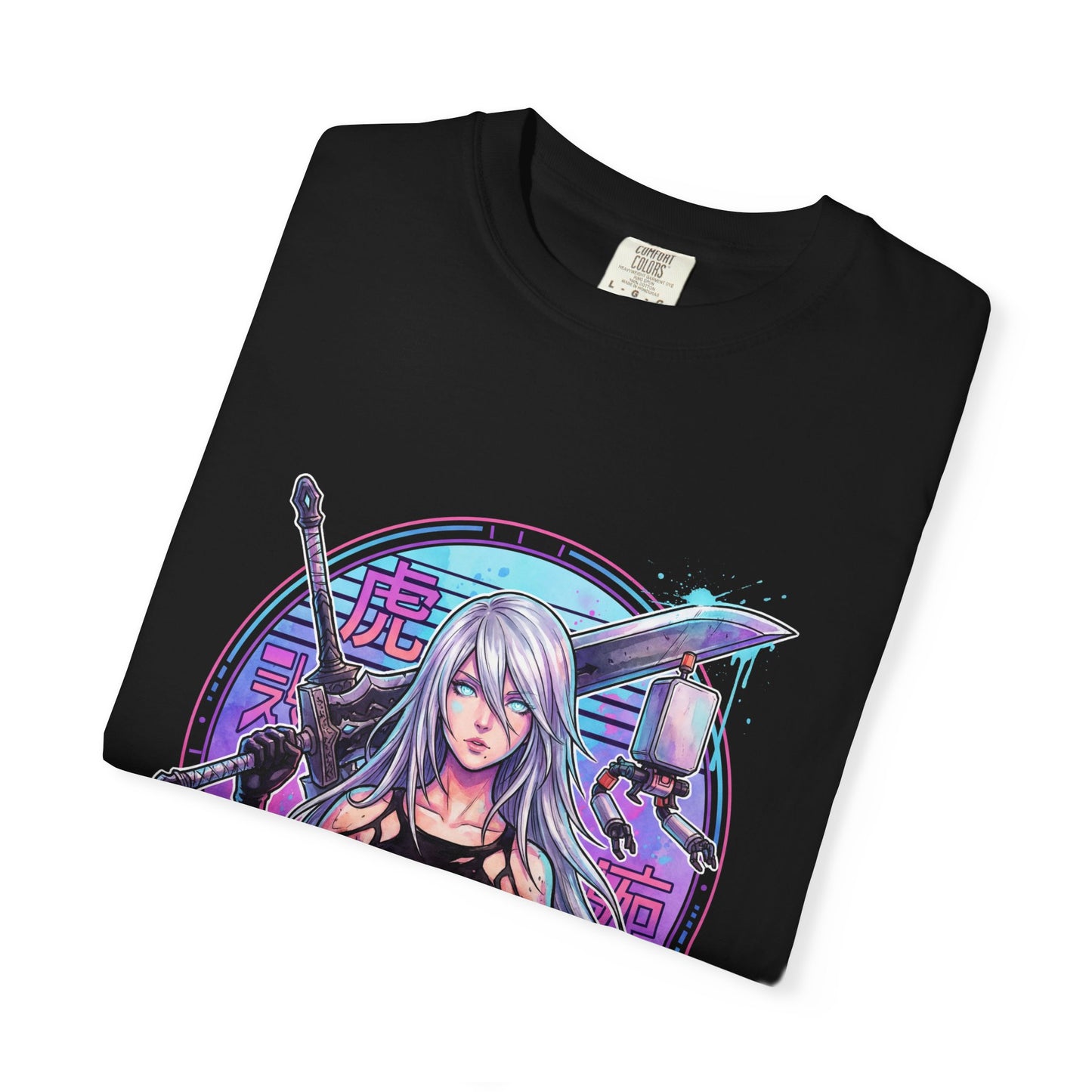 A2 NieR Automata Cold Blue Eyes Beauty Mark Icon Premium T-Shirt