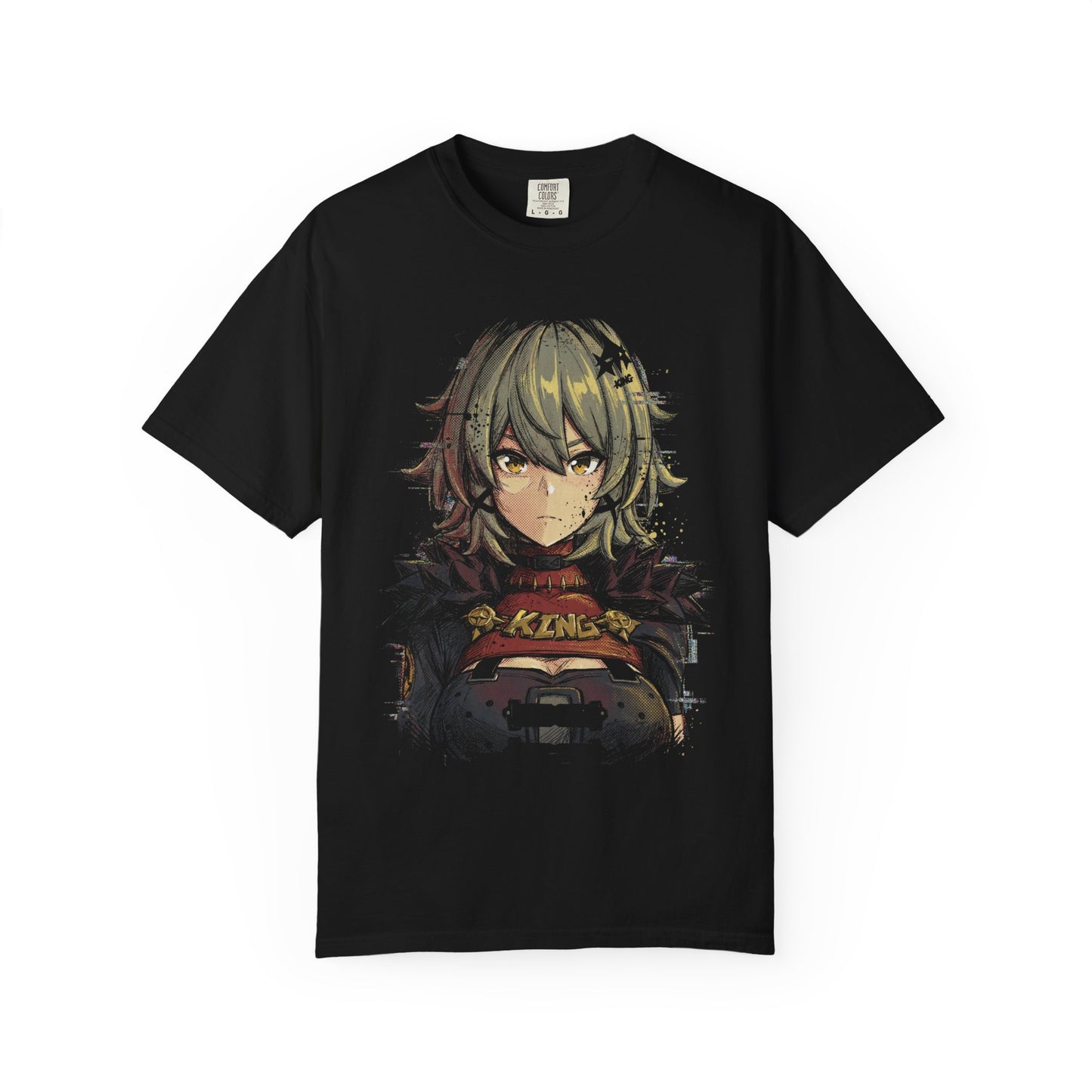 Caesar King ZZZ Grey Green Hair Yellowish Eyes Icon Premium T-Shirt