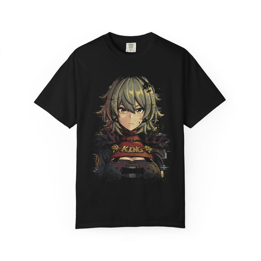 Caesar King ZZZ Grey Green Hair Yellowish Eyes Icon Premium T-Shirt