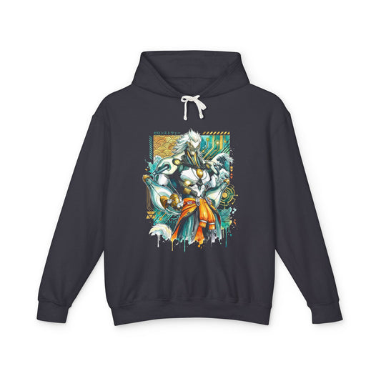 Banyue Zenless Zone Zero Intelligent Construct Fire Agent Art Unisex Premium Hoodie
