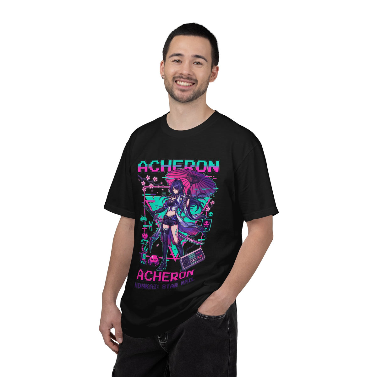 Narja Bottomless Hunger Skill Chaos Zero Nightmare Portrait Premium T-Shirt