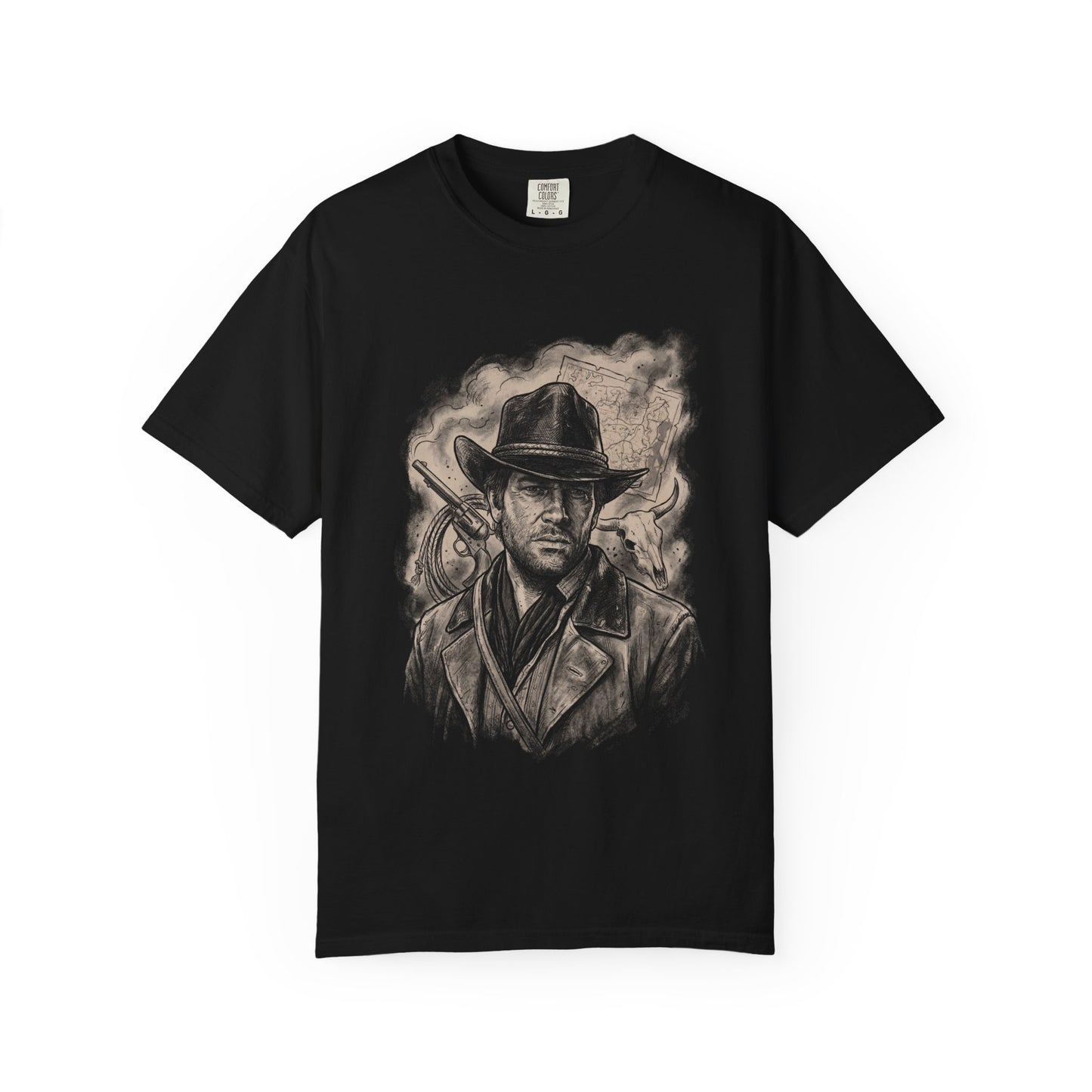 Red Dead Redemption 2 Arthur Morgan Outlaw Legacy Portrait Premium T-Shirt