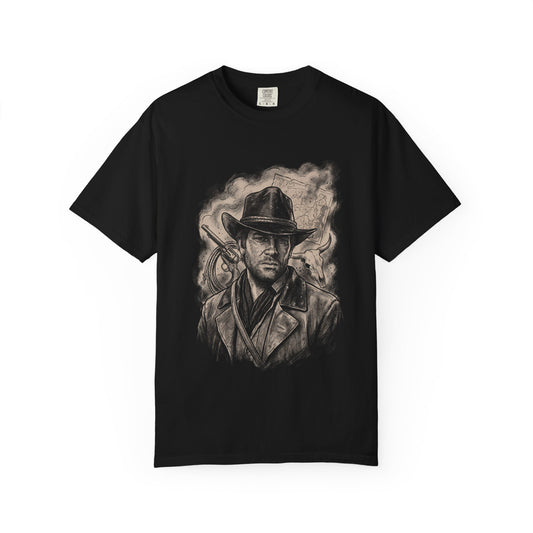 Red Dead Redemption 2 Arthur Morgan Outlaw Legacy Portrait Premium T-Shirt
