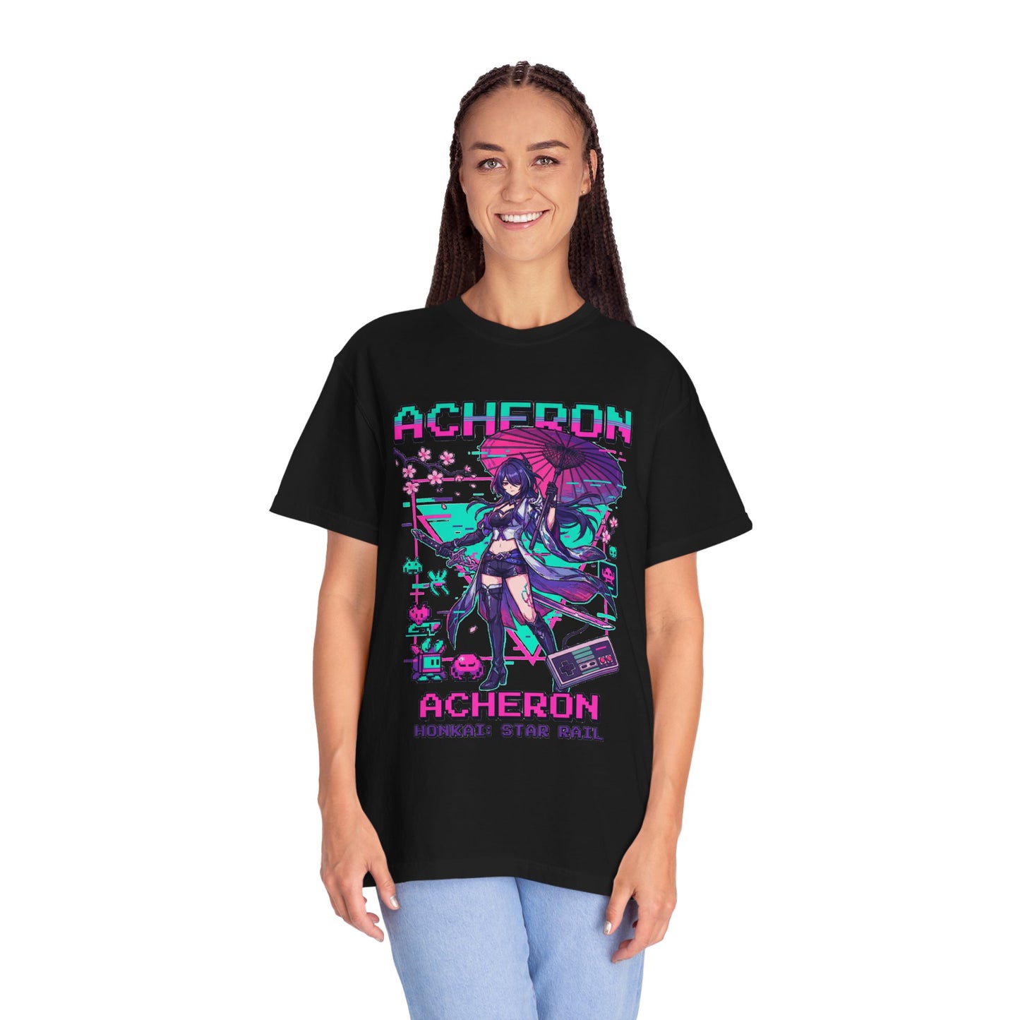 Dandadan Momo Ayase Turbo Granny Battle Art Premium T-Shirt