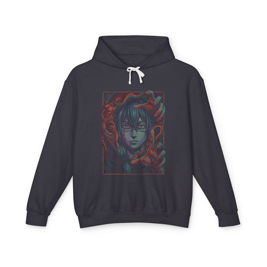 Jujutsu Kaisen Mahito Idle Transfiguration Patchwork Face Iconic Design Unisex Premium Hoodie