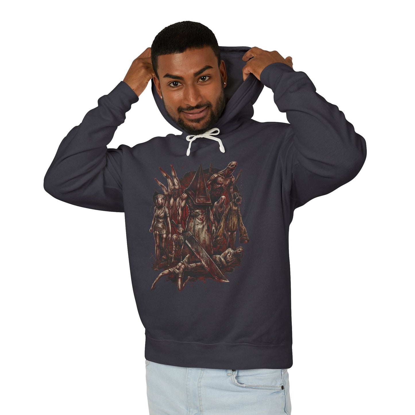 Red Pyramid Thing SH2 Remake Art Unisex Premium Hoodie