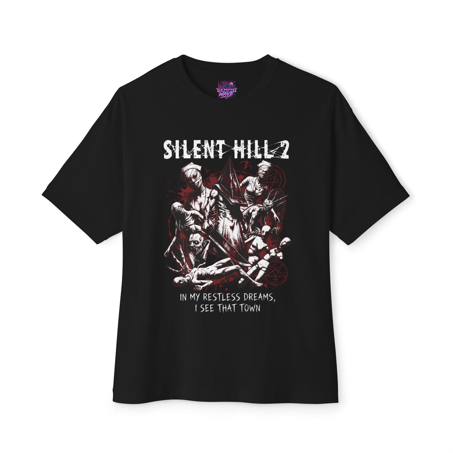 Silent Hill 2: Fog & Siren Atmospheric Dread Premium Oversized Unisex T-Shirt