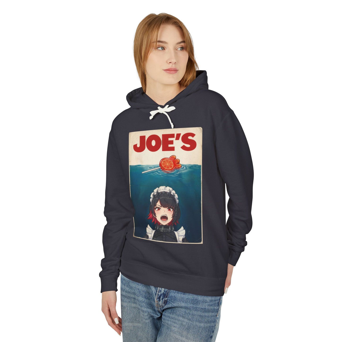 Ellen Joe Hello to My Jaws Fan Design – Zenless Zone Zero Shark Parody Poster Unisex Premium Hoodie