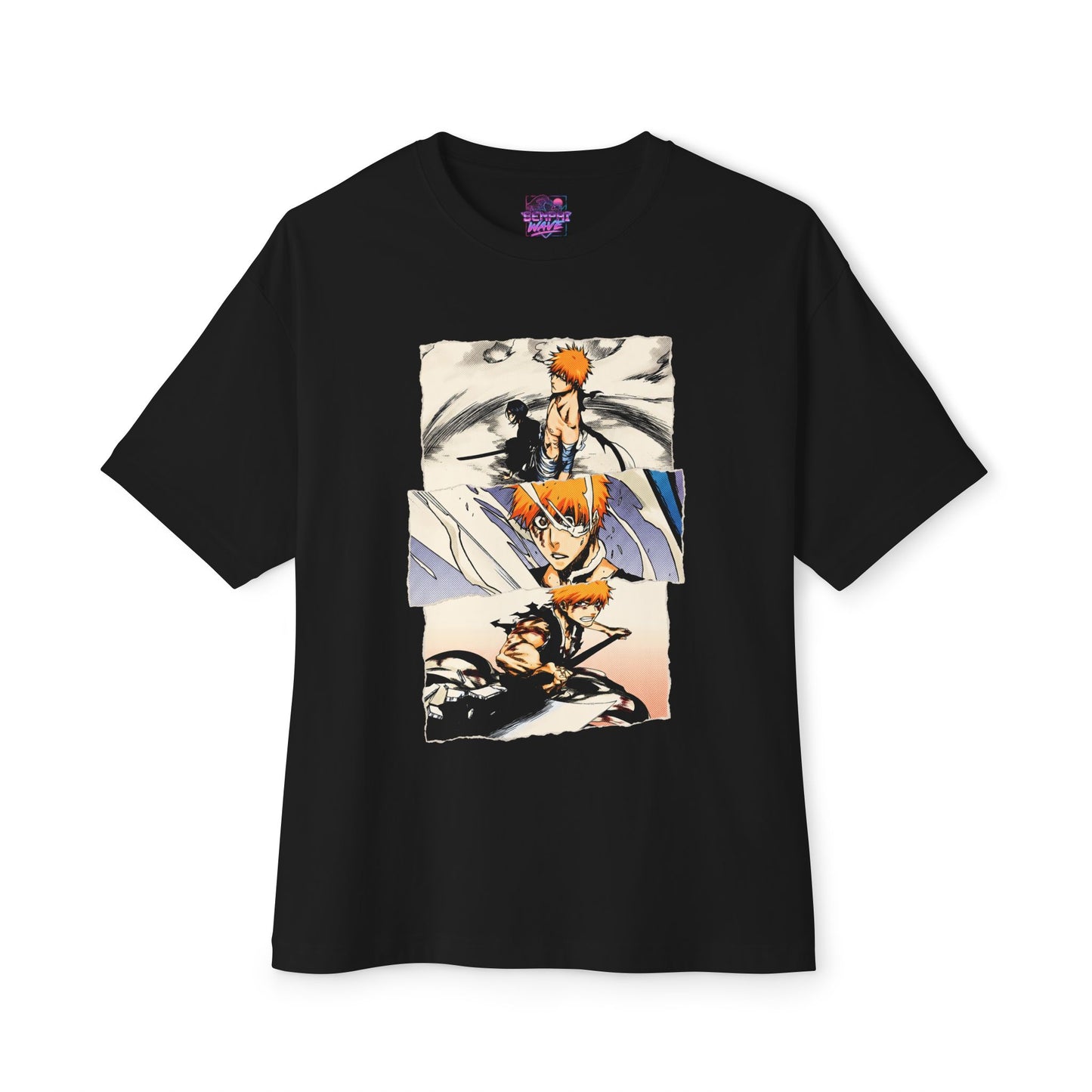 Ichigo Kurosaki Bleach Dynamic Anime Character Tee - Oversized Premium Tee