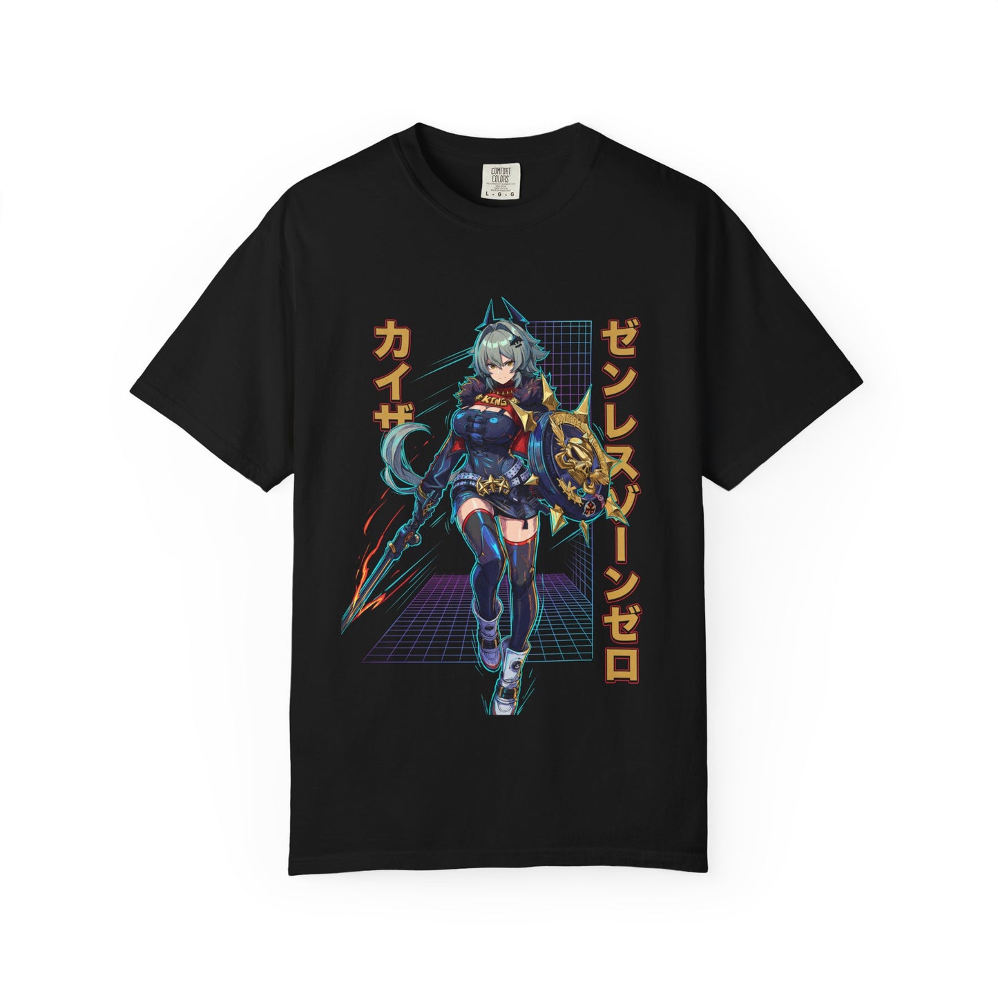 Caesar King Zenless Zone Zero Retro Synthwave Knight Premium T-Shirt