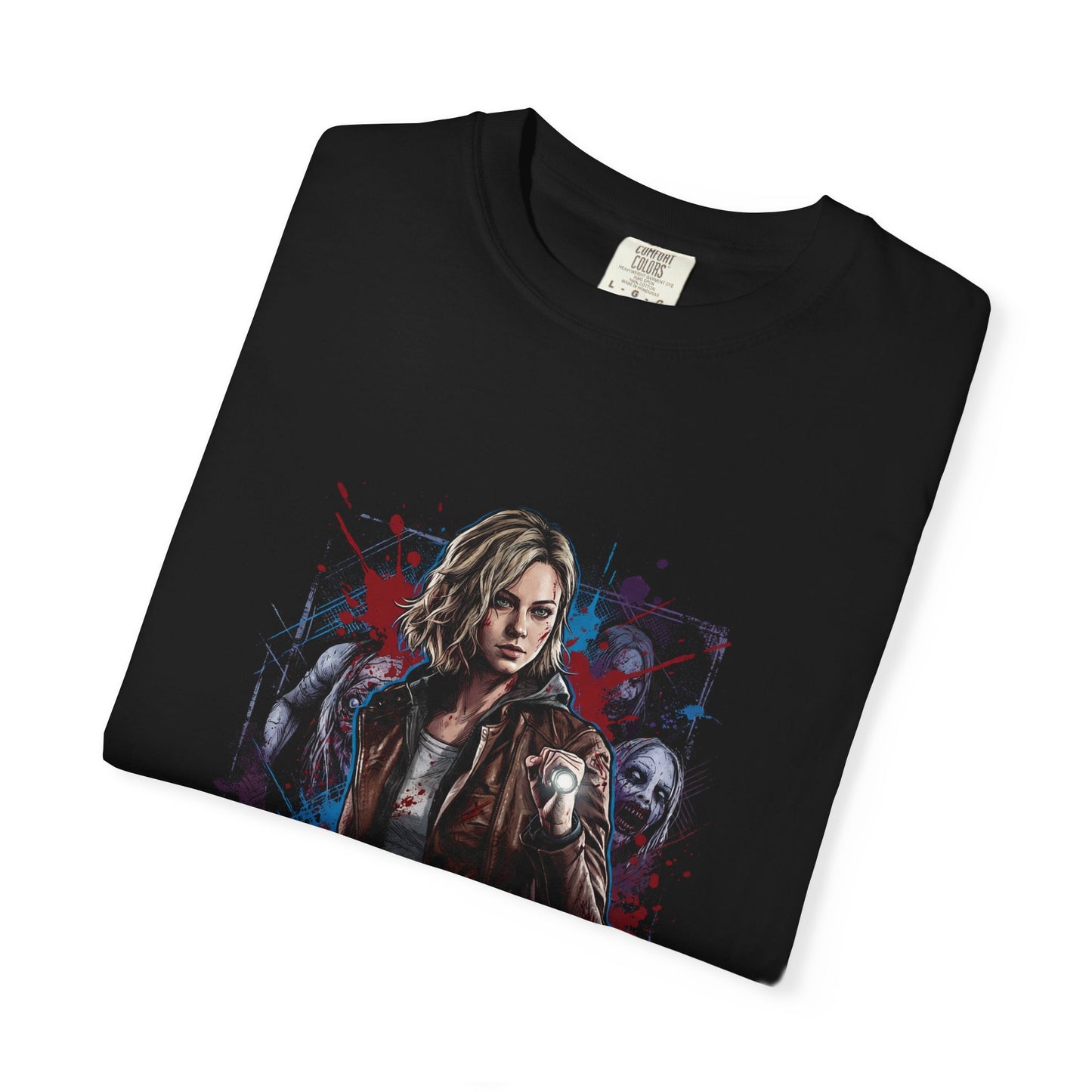 Dark Grunge Retro Resident Evil Requiem Grace Ashcroft Design Premium T-Shirt