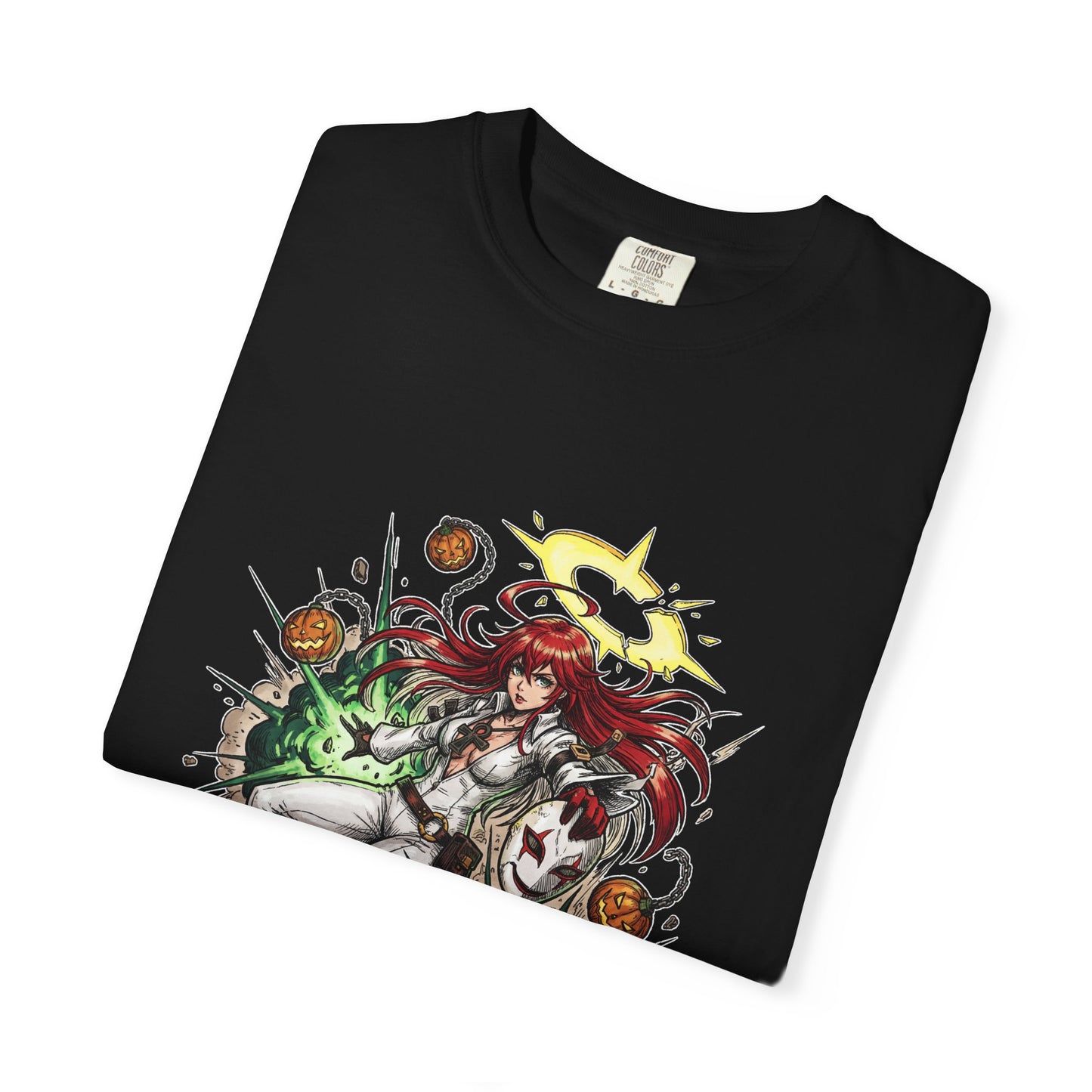 Jack-O Guilty Gear Strive: Energetic Halloween Rushdown Premium T-Shirt