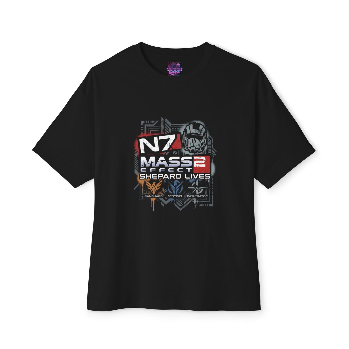 Mass Effect Citadel Council Spectre Operations Premium Oversized Unisex T-Shirt