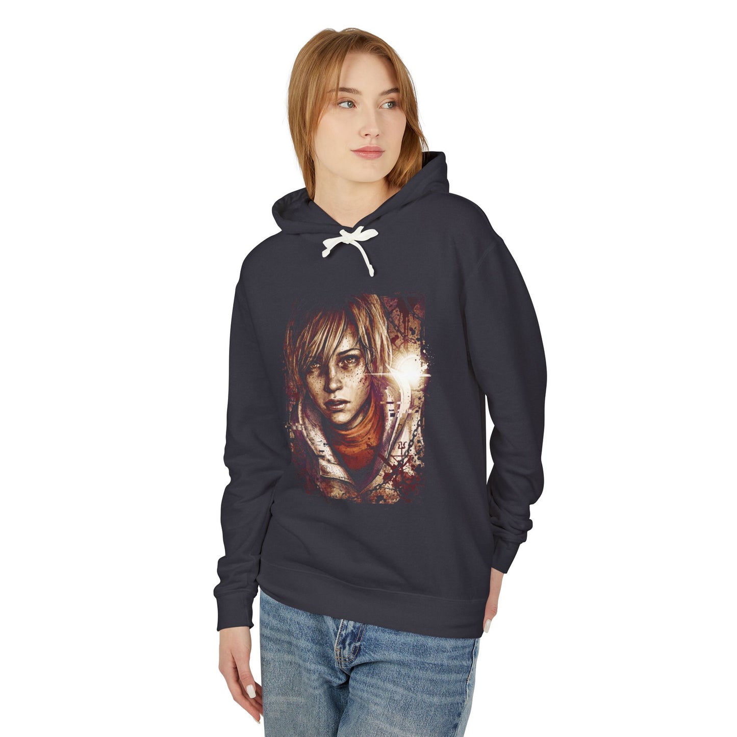 Silent Hill Heather Mason SH3 Otherworld Horror Aesthetic Unisex Premium Hoodie