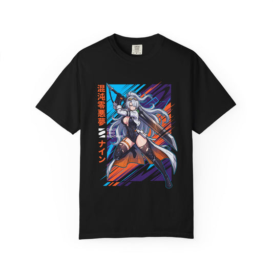 Chaos Zero Nightmare Nine Vanguard Tank Mercenary Season 2 Fan Art Illustration Premium T-Shirt