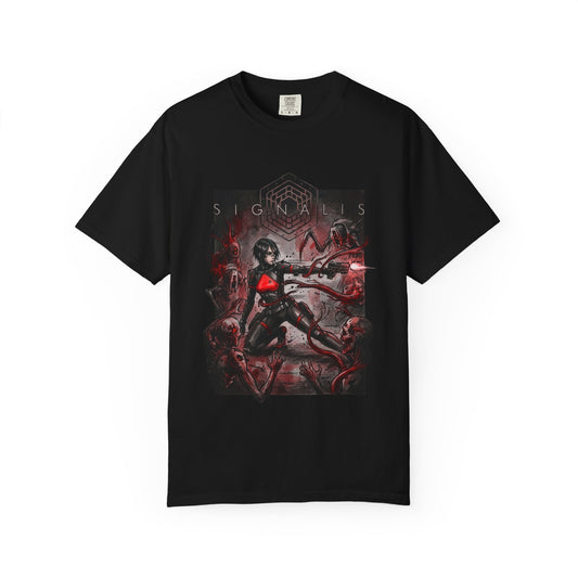Signalis Elster Technician Replika Pixel Horror Retro Design Premium T-Shirt