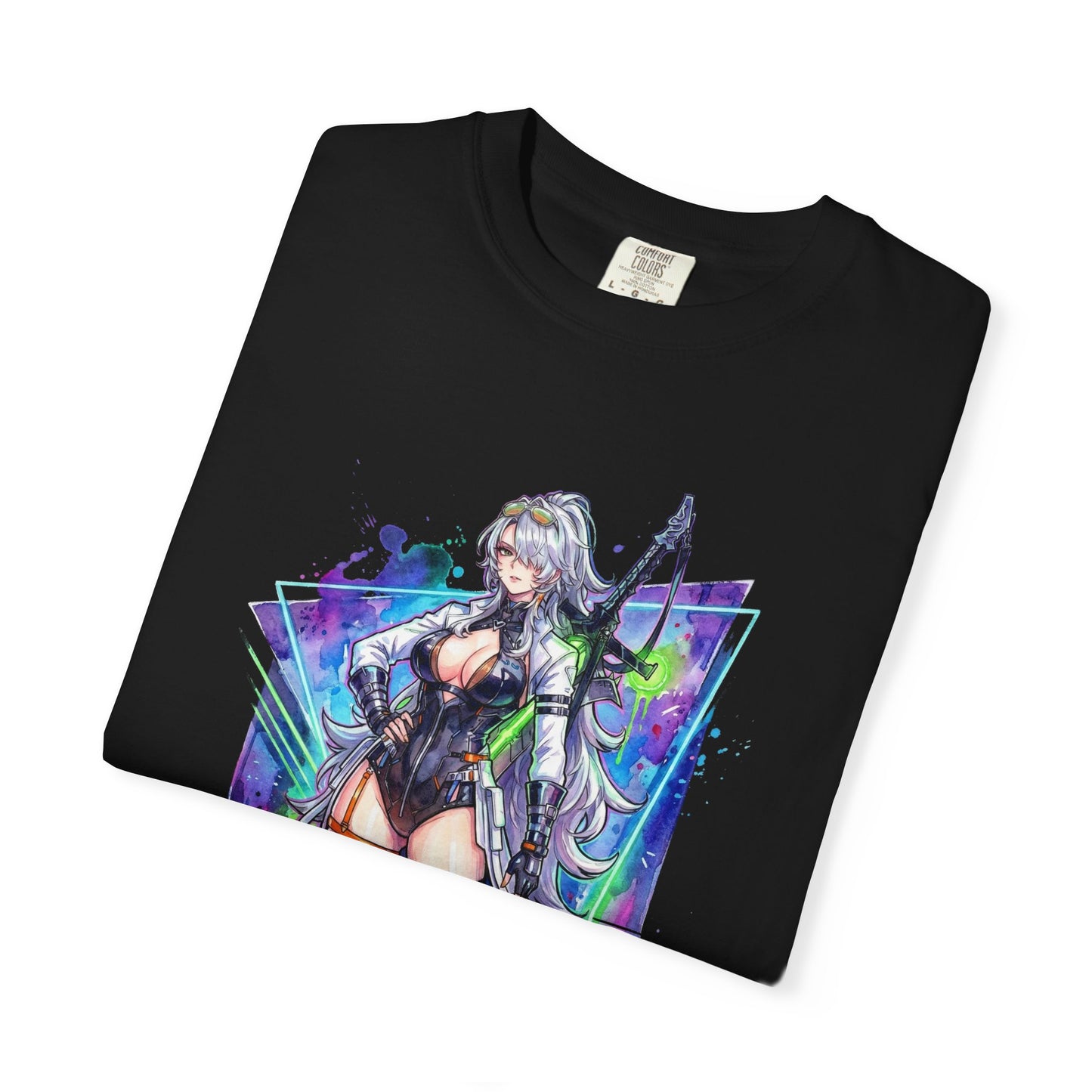 Nine Wanderer Faction Big Sword Warrior CZN Epic Pose Art Premium T-Shirt
