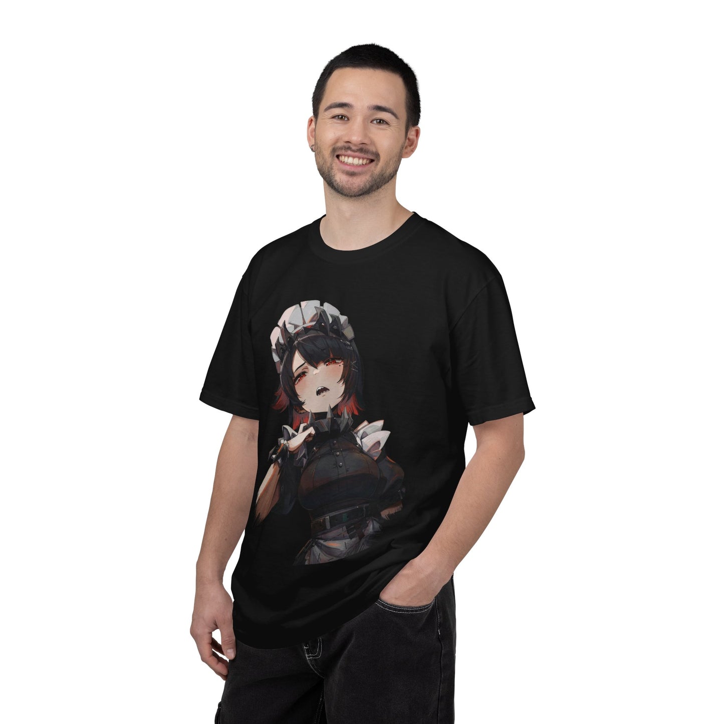Zenless Zone Zero Ellen Joe Red Eyes Laid Back Maid Art Premium T-Shirt
