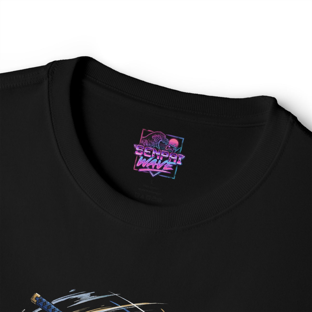 Chaos Zero Nightmare Yuki Blue and Gold Slash Fan Art Oversized T-Shirt