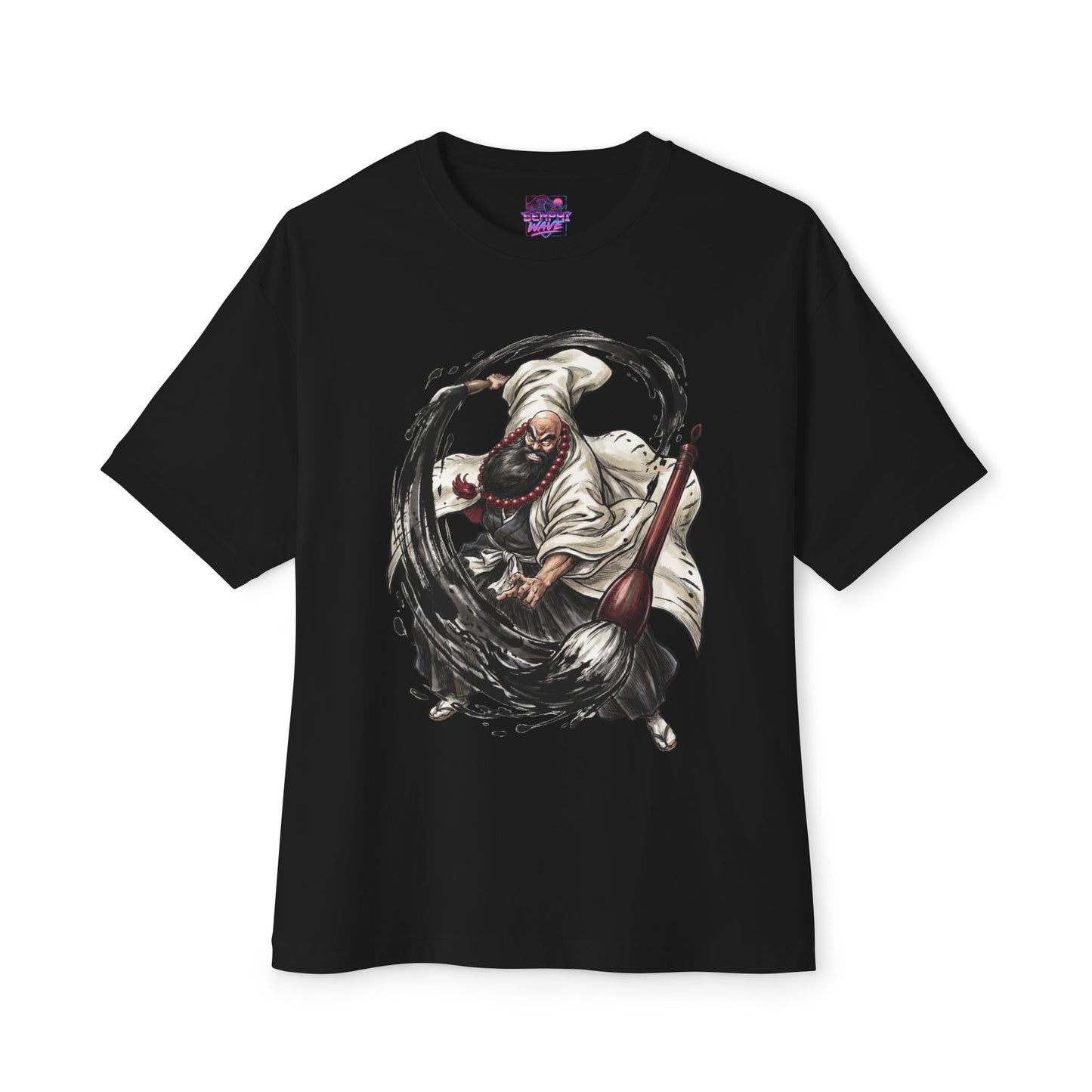 Ichibē Hyōsube Bleach Zero Division Leader Illustration Premium Oversized Unisex T-Shirt