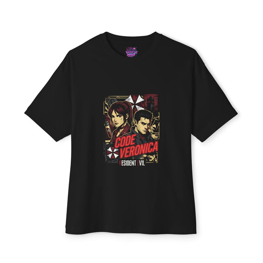 Resident Evil Code Veronica Claire Redfield – Classic Survival Horror Premium Oversized Unisex T-Shirt