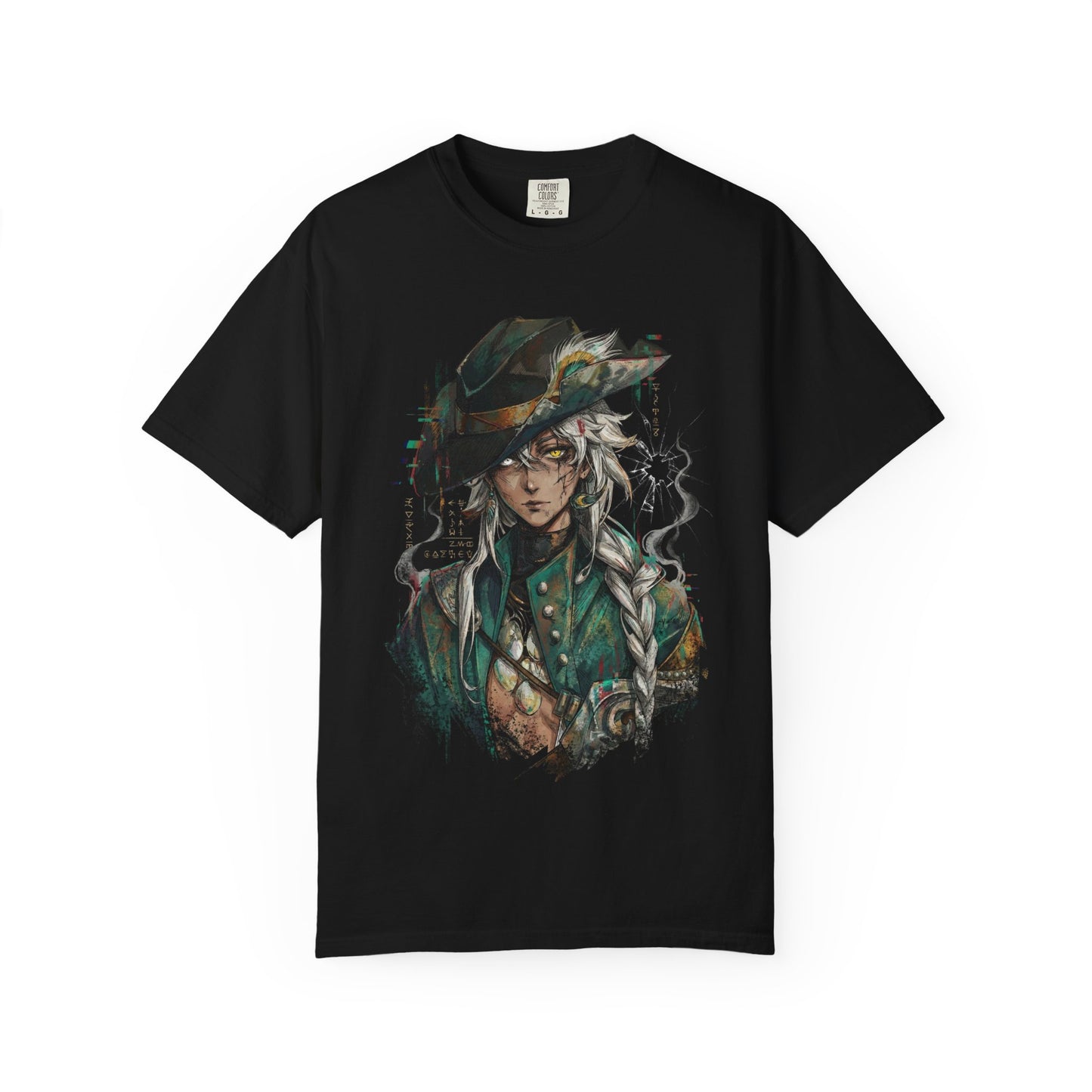 Reverse 1999 Argus Plant Arcanist Cowboy Hunter Design Premium T-Shirt