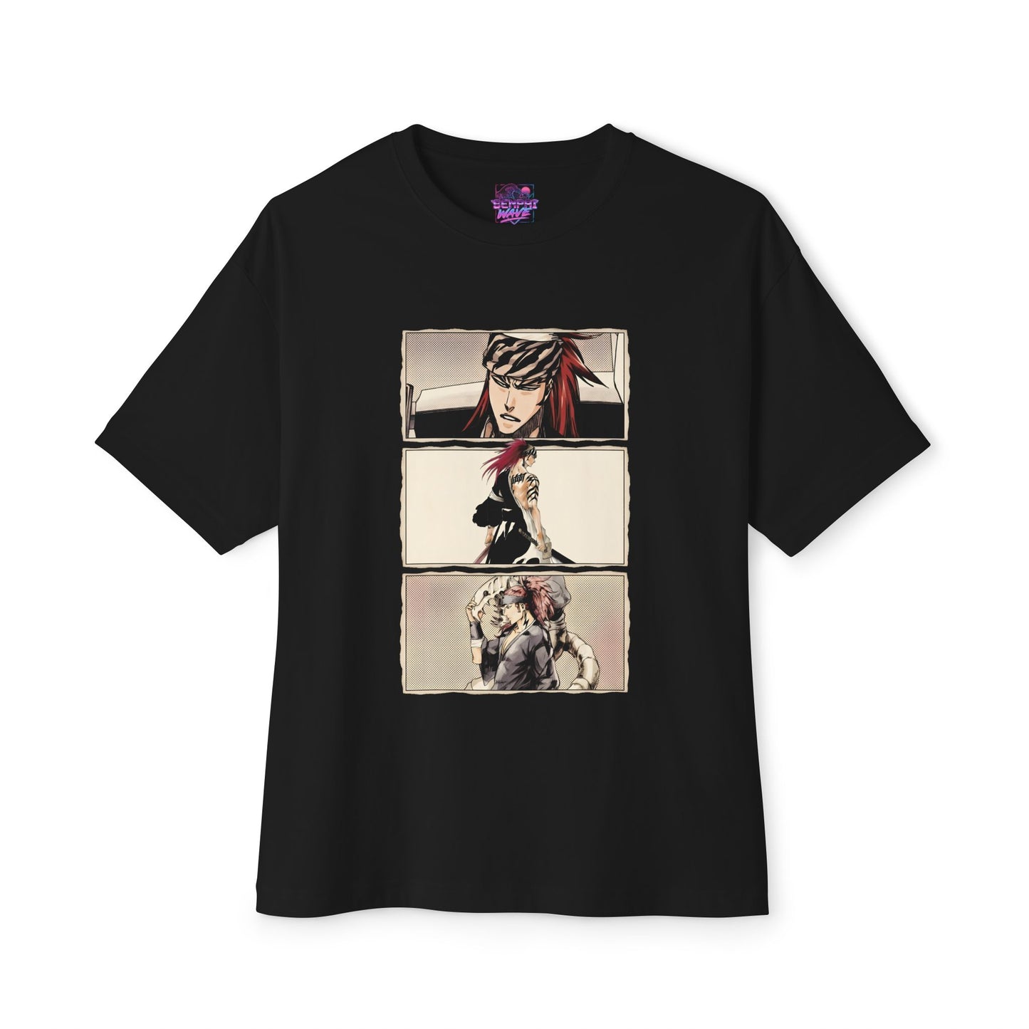 Renji Abarai Bleach Dynamic Anime Character Tee - Oversized Premium Tee