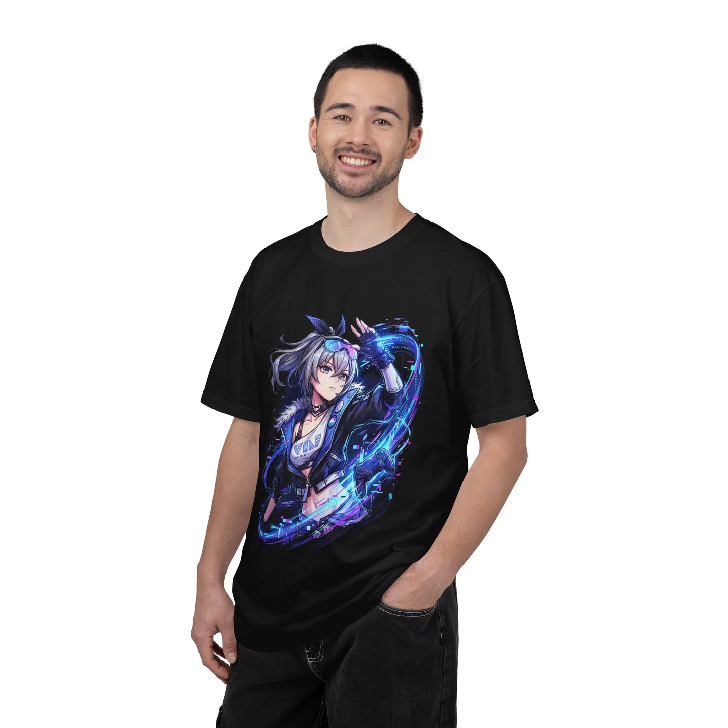 Silver Wolf HSR: Purple Hair Gaming Prodigy Icon Premium T-Shirt