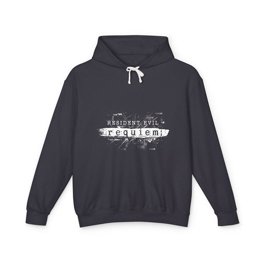 Resident Evil Requiem Official Logo 2026 Capcom Horror Design Unisex Premium Hoodie