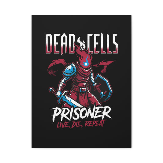 Dead Cells Prisoner Live Die Repeat Canvas Print