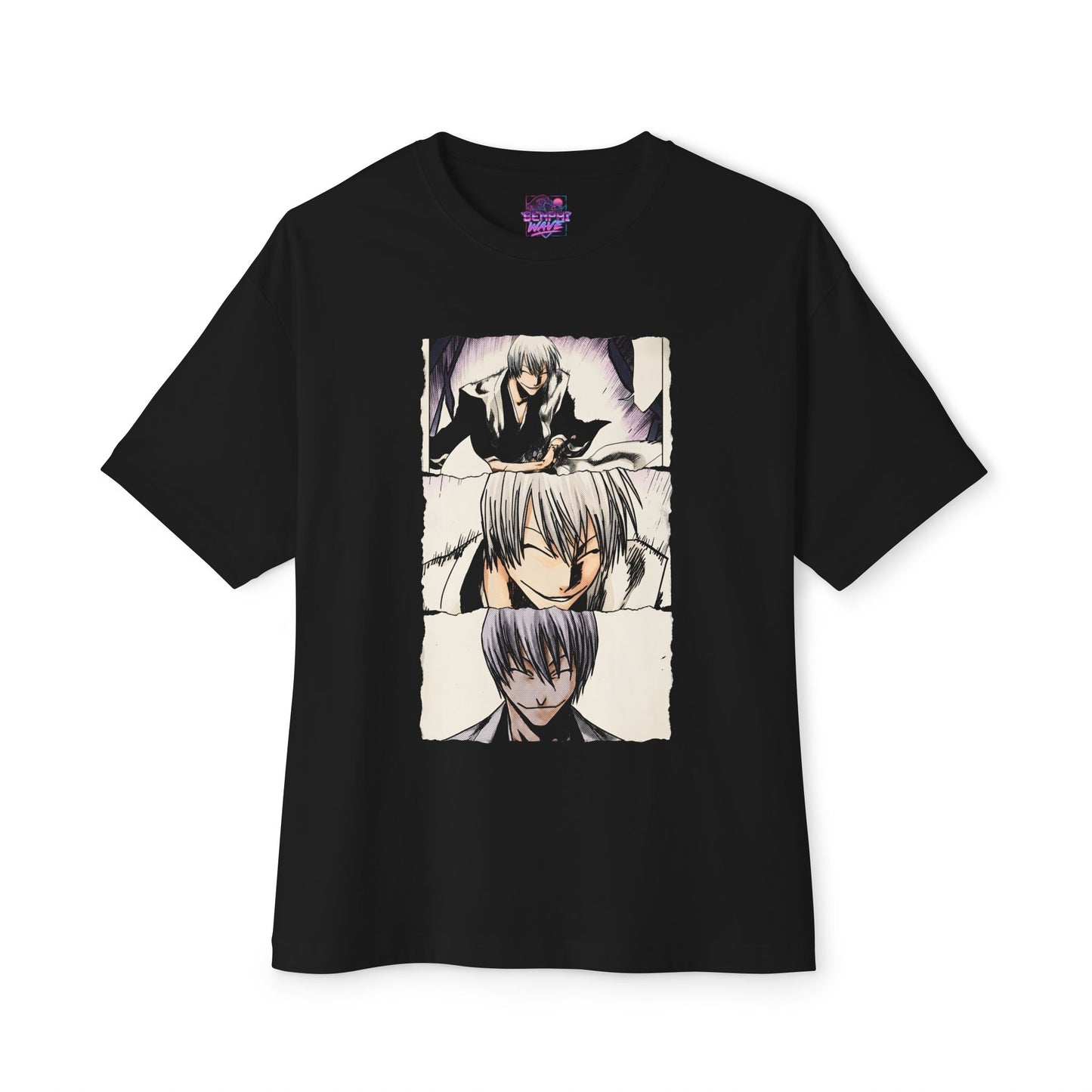 Gin Ichimaru Bleach Manga Spread Vintage Anime Shirt