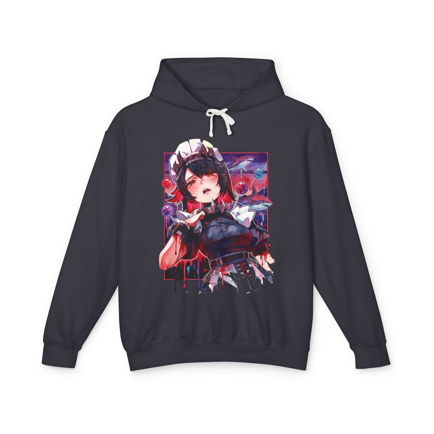 Zenless Zone Zero Ellen Joe Laid Back Shark Maid Icon Unisex Premium Hoodie