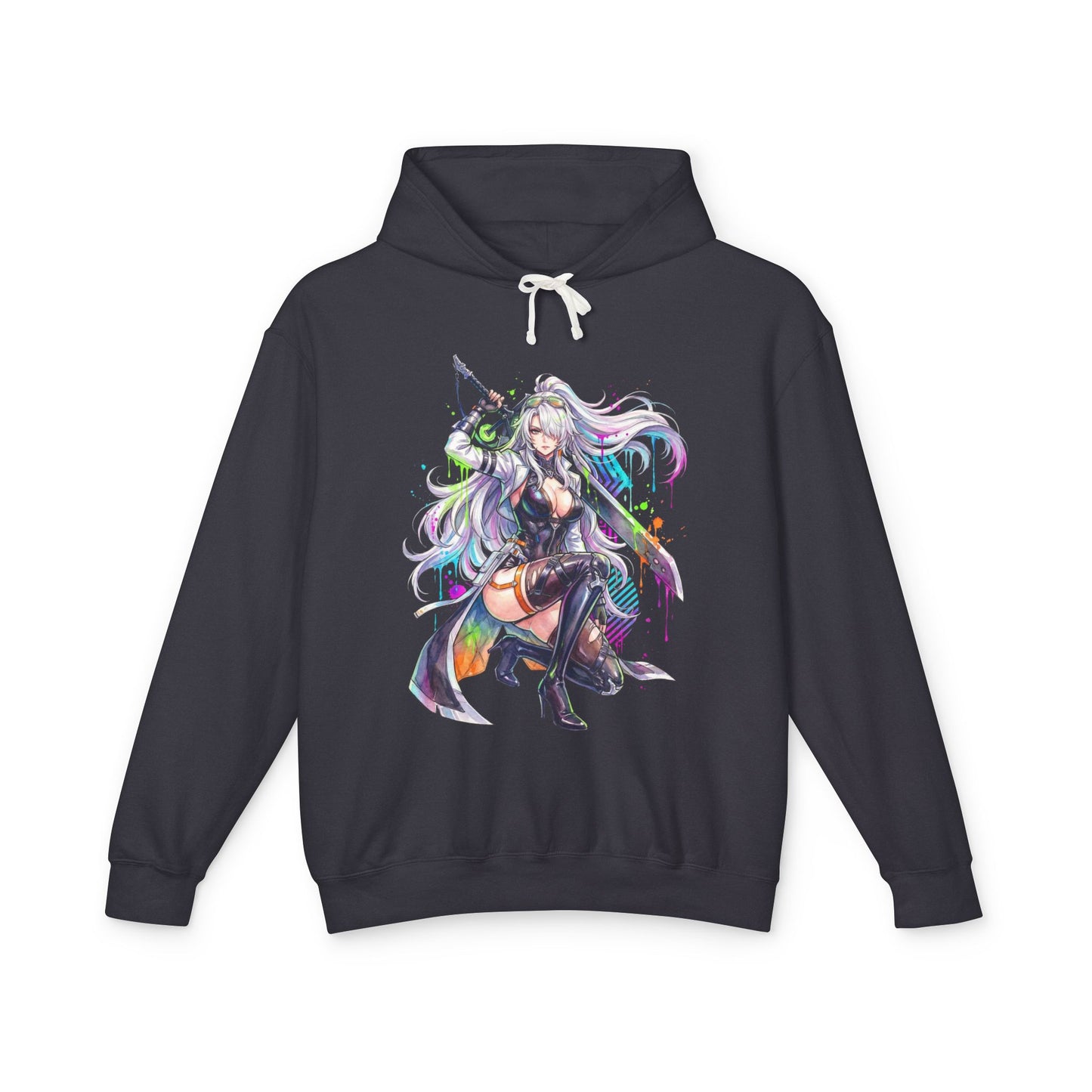 Nine Defense Scaling Burst DPS Chaos Zero Nightmare Vanguard Illustration Unisex Premium Hoodie