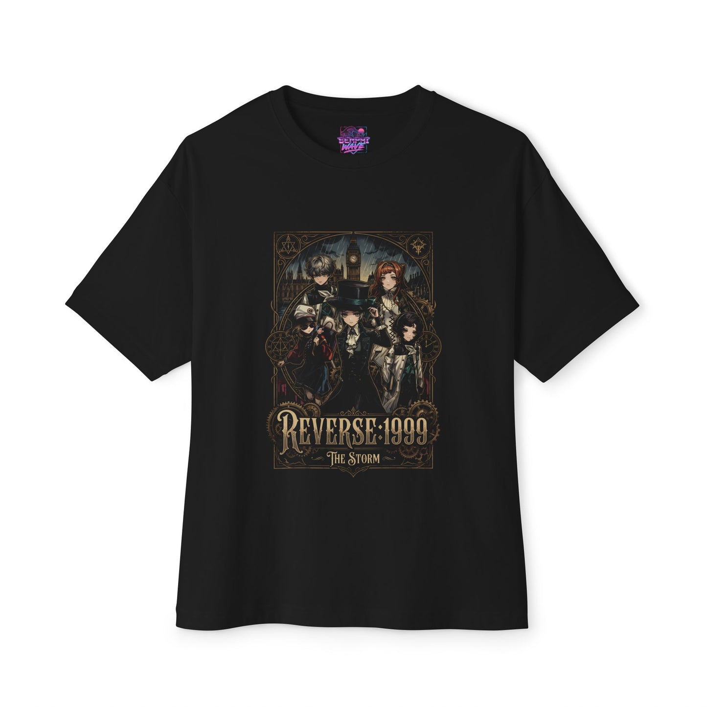 Reverse 1999 Vertin and the cast Anime Gaming Graphic Tee Premium Oversized Unisex T-Shirt