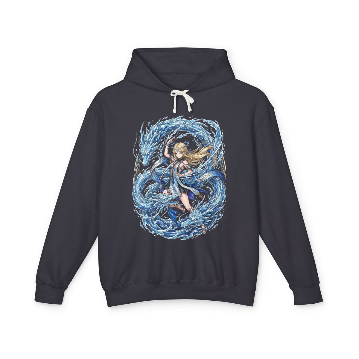Wuthering Waves Cartethyia Ice Dragon Coil Fan Art Hoodie