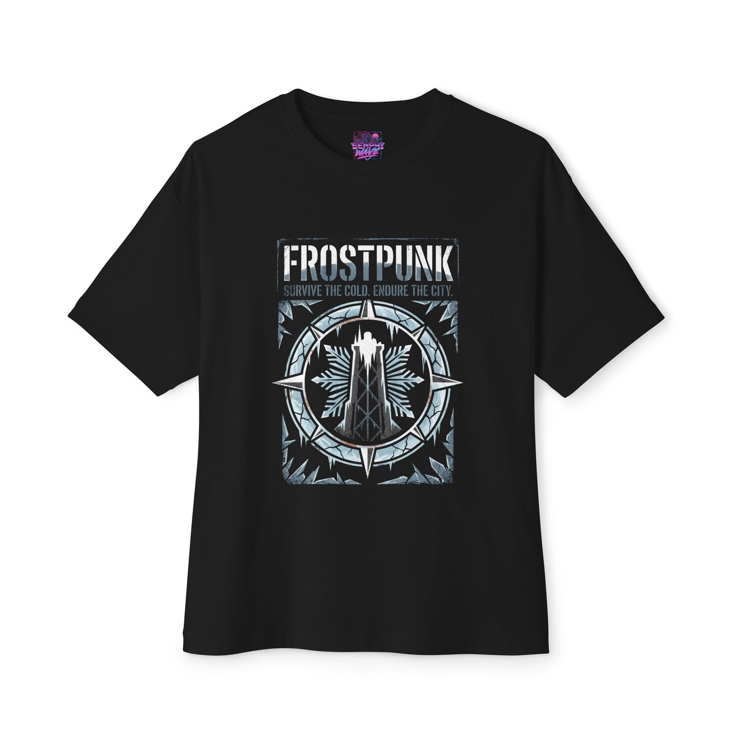 Frostpunk Scouts Expedition Frozen Horizon Premium Oversized Unisex T-Shirt
