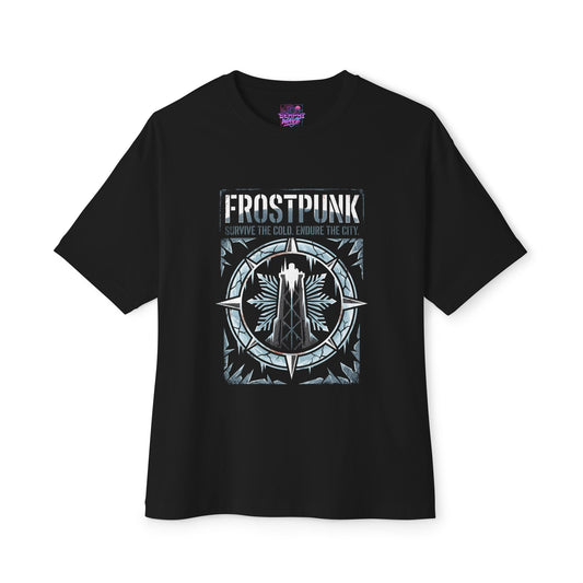 Frostpunk Scouts Expedition Frozen Horizon Premium Oversized Unisex T-Shirt