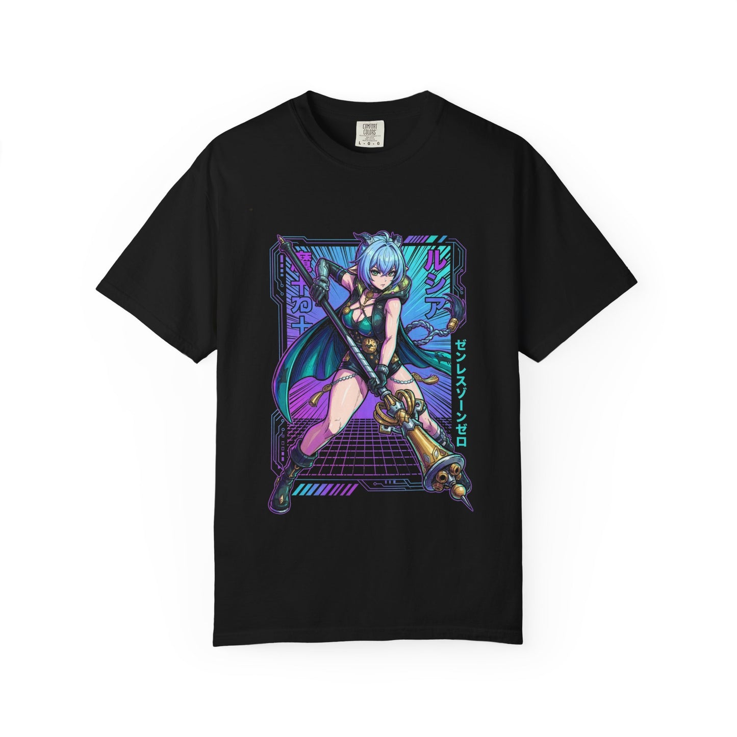 Zenless Zone Zero Lucia Elowen Retro Synthwave Ether Premium T-Shirt