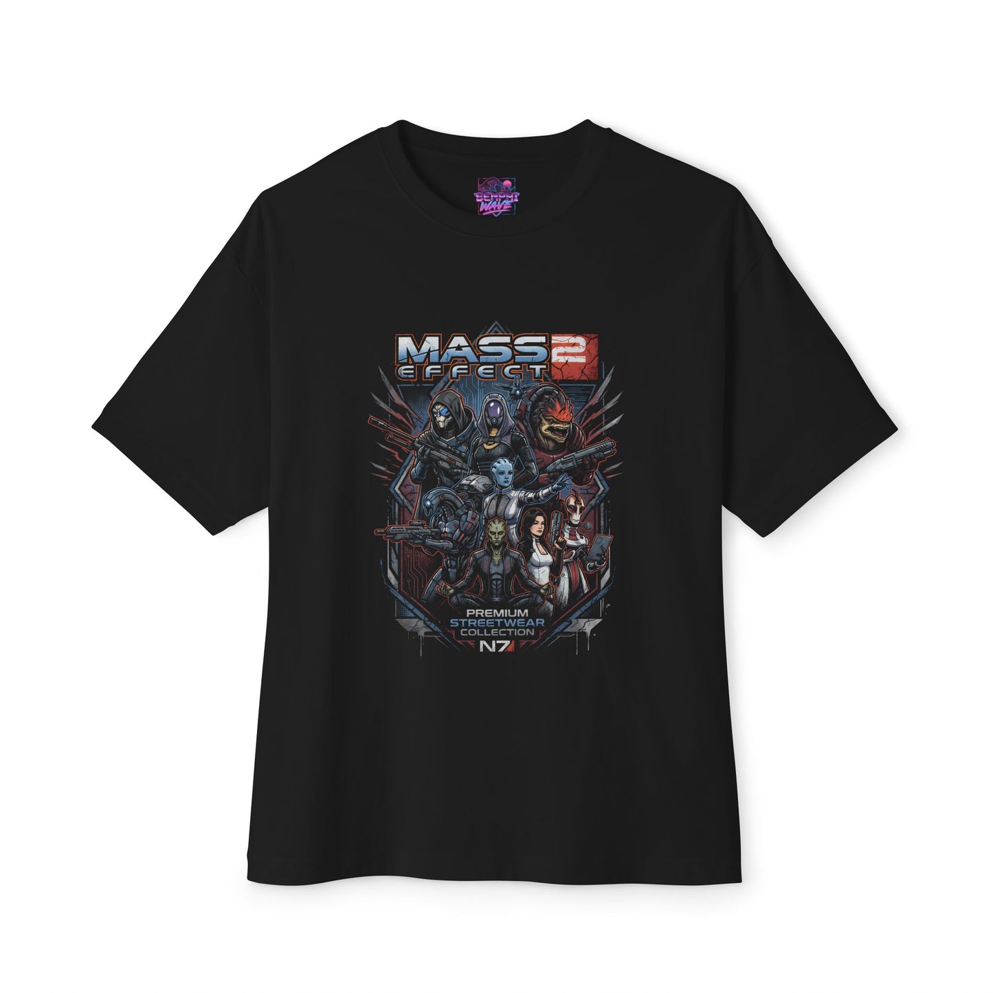 Mass Effect: Citadel Spectre Shepard Premium Oversized Unisex T-Shirt