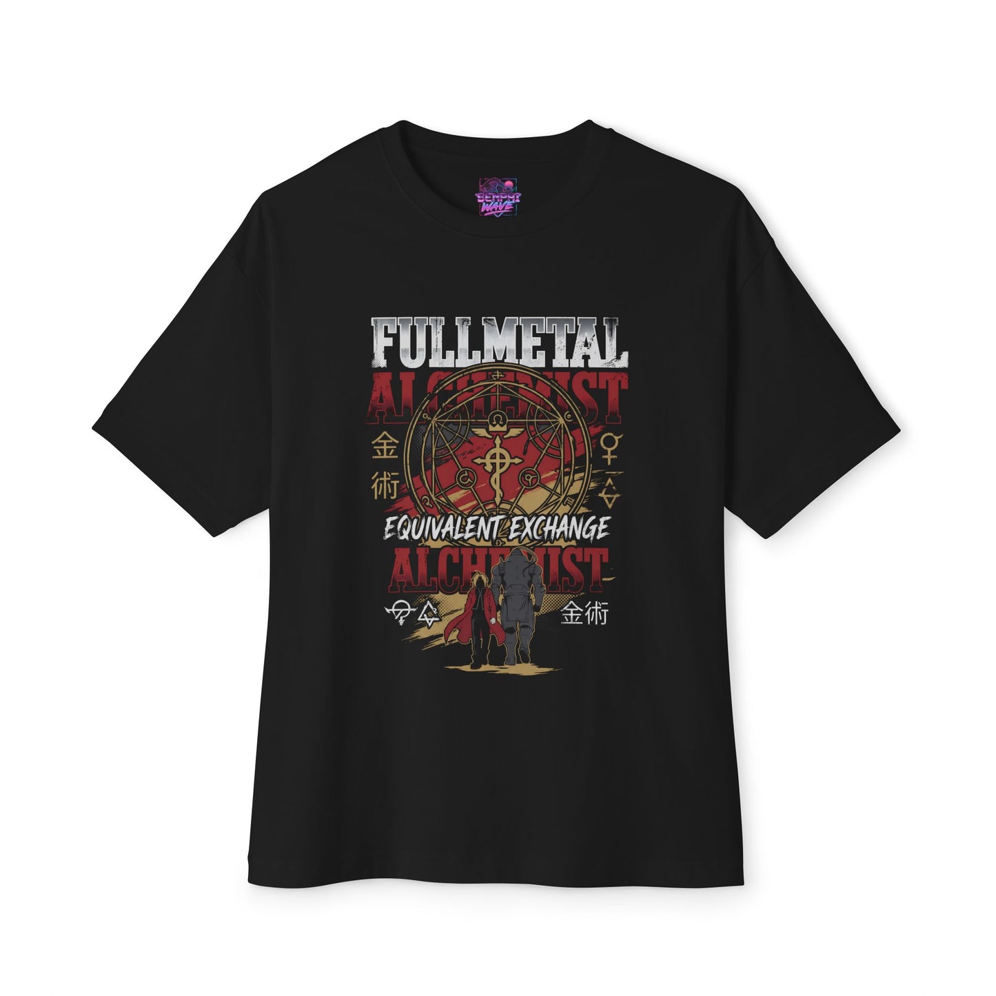 Edward Elric Brotherhood State Alchemist Premium Oversized Unisex T-Shirt
